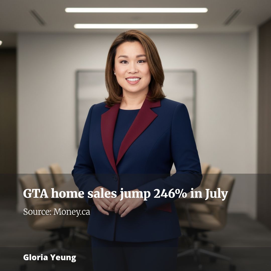 GTA new single-family home sales surge 246% in July as Ontario’s expanded HST rebate drives buyers back to market