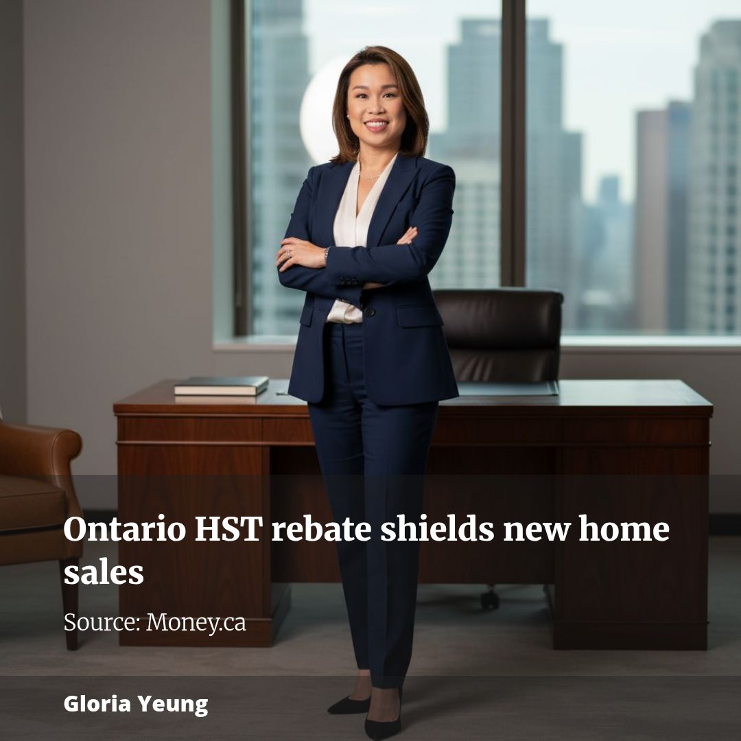 Ontario HST rebate shields new home sales